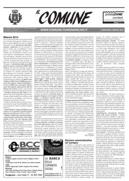 IL COMUNE_MARZO 2014