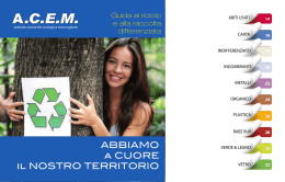 Opuscolo Acem 2012 - Comune di Vicoforte