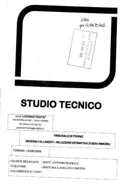 TRIBUNALE DI TORINO