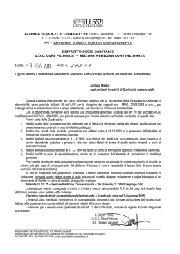 distretto socio sanitario uoc cure primarie
