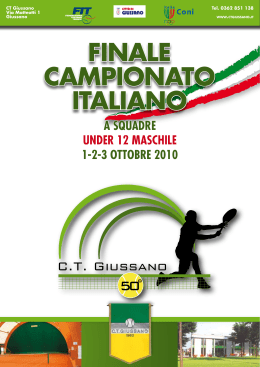 finale campionato italiano