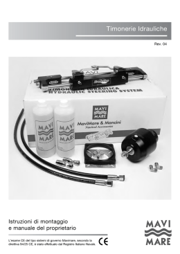 Timonerie Idrauliche - Mavi Mare & Mancini SRL
