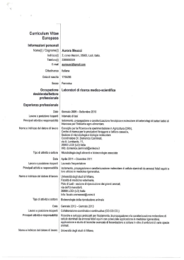 Curriculum Vitae