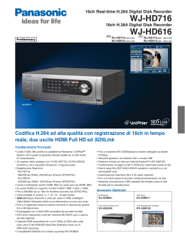 WJ-HD716 WJ-HD616