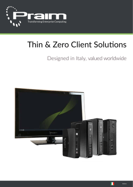 Thin & Zero Client Solutions