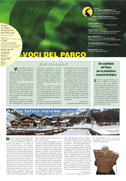 Voci del Parco - Autunno 2004 - Parco Nazionale Gran Paradiso