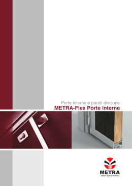 METRA-Flex Porte interne