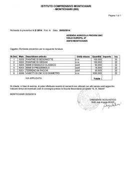 ISTITUTO COMPRENSIVO MONTICHIARI