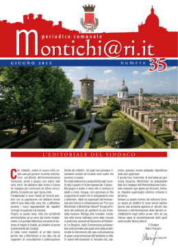Notiziario - Comune di Montichiari