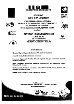 Nati per Leggere