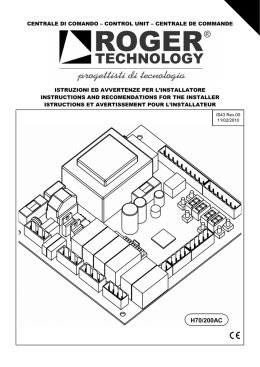 Istruzioni CTM2AC_MULTI