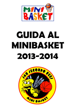 Guida al Minibasket - Basket San Secondo