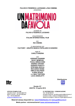 UN MATRIMONIO DA FAVOLA