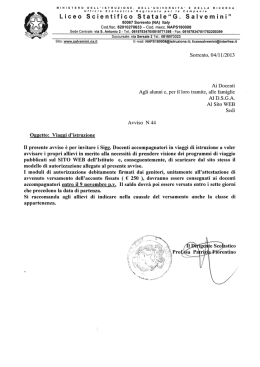 Liceo Scientifico Statale“G. Salvemini”