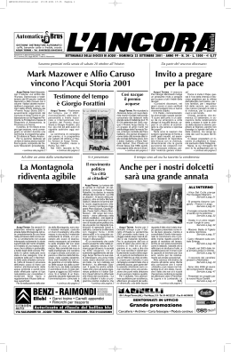 Numero 34 - L`ANCORA edicola