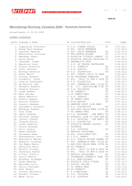 classifica generale