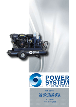 gasoline engine air compressors