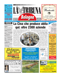 La Cina che produce abita qui: oltre 2300 aziende