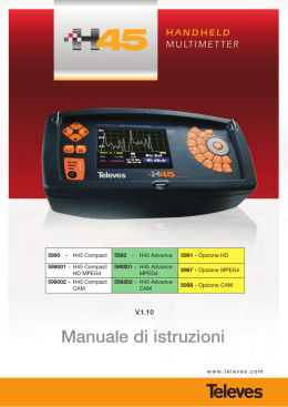 Manuale di istruzioni