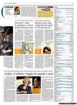 Arslan e Carlotto - Comunità Armena di Roma