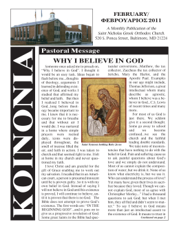 02-KOINO-Feb-USE THIS.P65 - St. Nicholas Greek Orthodox Church