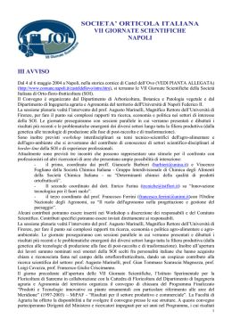 SOCIETA` ORTICOLA ITALIANA