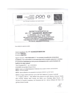 P°,..P`iaemle - IC 71° Aganoor Marconi