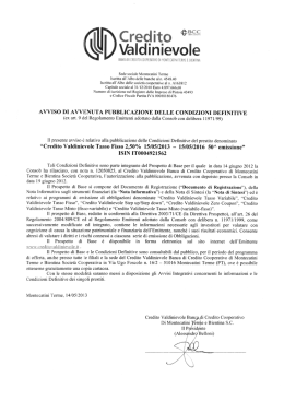 Sede sociale Montecatini Terme