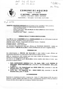 M 0622-3902! * - Comune di Aquino