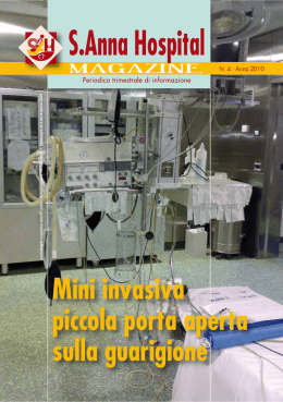 Mini invasiva piccola porta aperta sulla guarigione