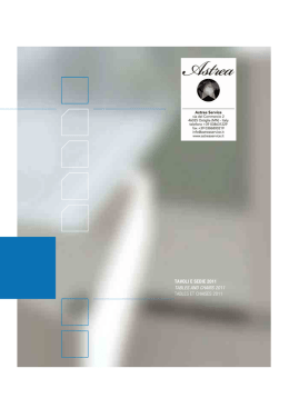 TABLES ET CHAISES 2011 TABLES AND CHAIRS 2011