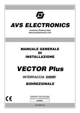 VECTOR-VECTOR PLUS ist400V2.2