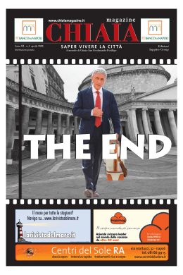 The end - Chiaia Magazine