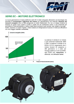SERIE EC &ndash; MOTORE ELETTRONICO