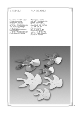 VENTOLE FAN BLADES - acr
