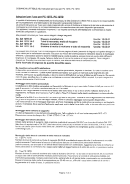 COBlANCl-il LIFTTEILE AG, lnstruzioni per l`uso per