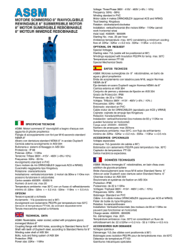 scheda tecnica