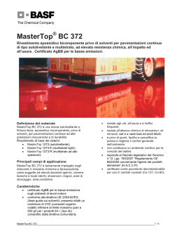 MasterTop ® BC 372 - Mat-Edil