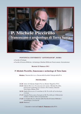 P. Michele Piccirillo