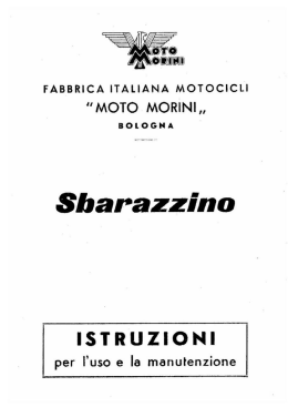 Moto Morini Sbarazzino - hofmann