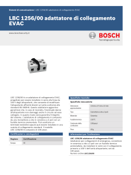 LBC 1256/00 adattatore di collegamento EVAC