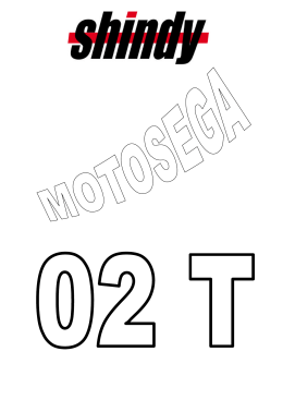 Motosega Shindy 02T