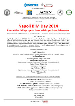 Napoli BIM Day 2014