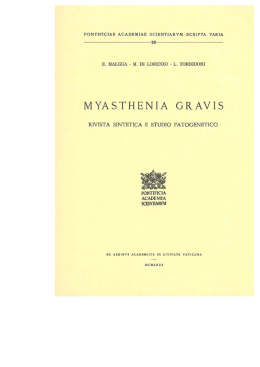 MYASTHENIA GRAVIS