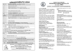 NOTIZIARIO PARROCCHIALE n. 378