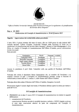Scarica il documento - Ufficio d`Ambito Territoriale Ottimale della