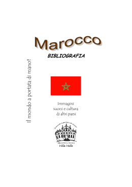 Marocco - Comune di Valdagno