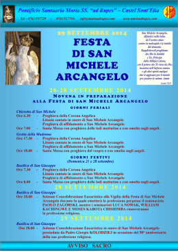 S.Michele arc. - Diocesi di Civita Castellana