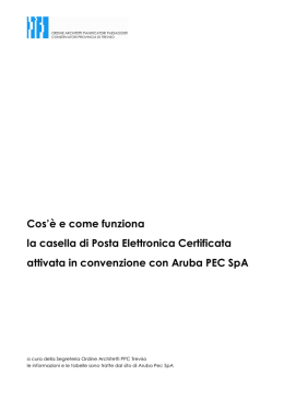 Istruzioni operative - Ordine degli Architetti Treviso