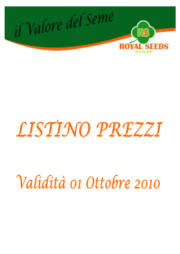 Listino_Prezzi_Ottobre_2010